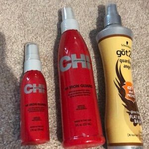 Flat iron hair protector bundle